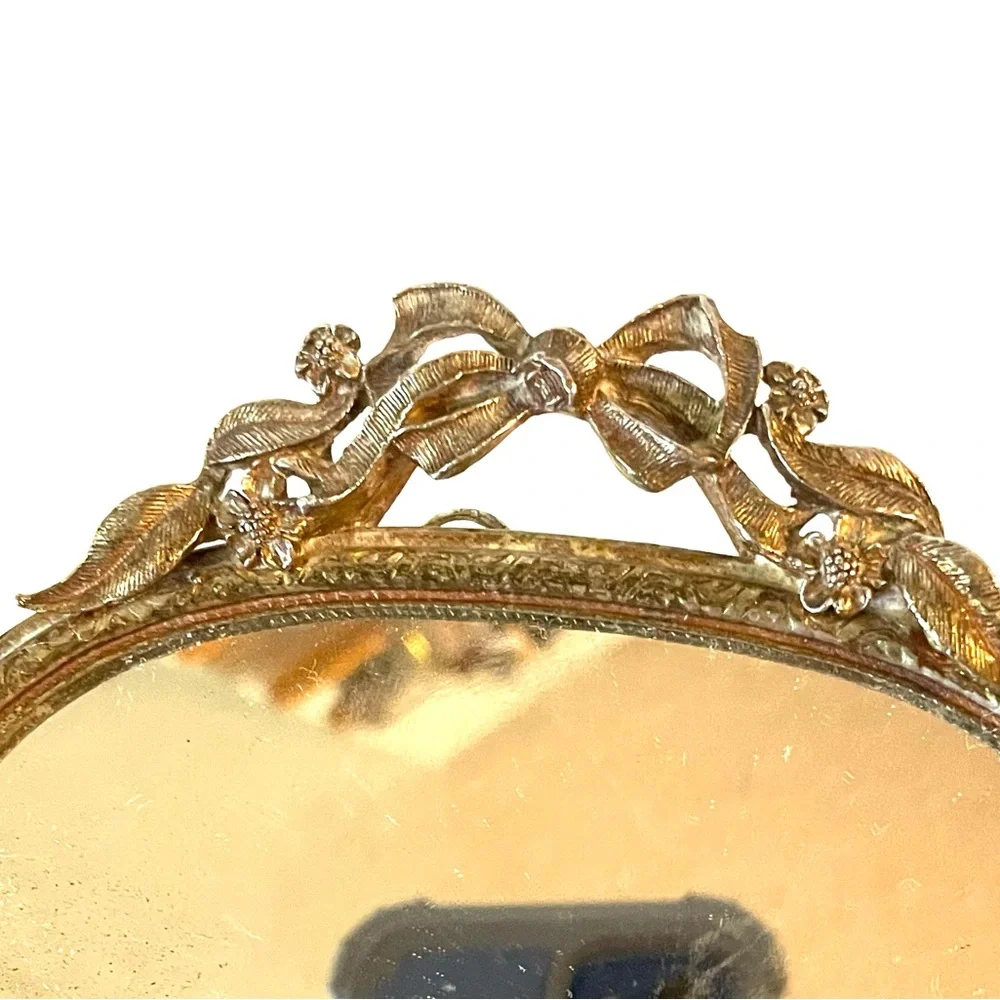Vintage Masson Gilt Ormolu Vanity Mirror